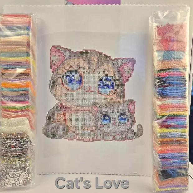 Diamond-Painting - Monther's Love - Medium kit - 30 x 30 cm