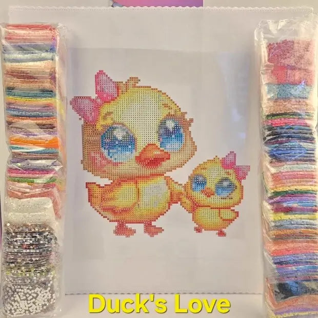 Diamond-Painting - Monther's Love - Medium kit - 30 x 30 cm
