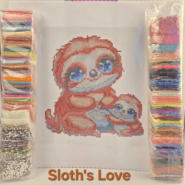 Diamond-Painting - Monther's Love - Medium kit - 30 x 30 cm