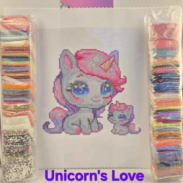Diamond-Painting - Monther's Love - Medium kit - 30 x 30 cm